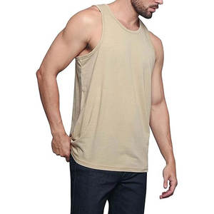 เสื้อกล้ามเล่นกีฬาสำหรับผู้ชายเสื้อถักแบบลำลองระบายอากาศขนาดพลัสไซส์ออกแบบได้ตามที่ต้องการ - Product Image 4