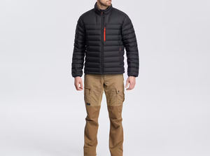 Oem Wholesale Rate Men Puffer <b>Jacket</b> Canvas Breathable Comfortable Casual Hooded Front Logo Premium Quality Cheap Price - Product Image 6