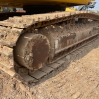 Excavatrice sur chenilles Komatsu PC400, 40 tonnes, grande pelle hydraulique lourde, moteur SAA6D125E5, d'occasion, japonaise, pour l'exploitation minière et les carrières
