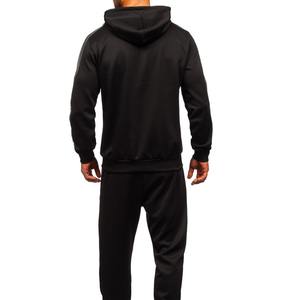 Survêtement Homme Personnalisé en Polyester/Coton Grande Taille avec Techniques d'Impression Strass Léger Respirant pour Entraînement Sportif Hivernal - Product Image 4