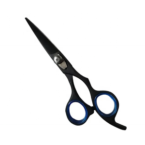 Ciseaux de coupe de cheveux professionnels avec ensemble de peignes Salon de coiffure outil de coupe de cheveux intégré en acier inoxydable 440C - Product Image 1