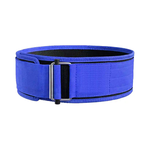 เข็มขัดไนล่อนสไตล์2025 4นิ้วพร้อมล็อคหัวเข็มขัดและตะขอและห่วงยกน้ำหนักเข็มขัดด้านหลังรองรับโลโก้ตามสั่ง - Product Image 3