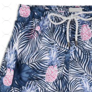 <b>Men's</b> High Street Style Summer Swim <b>Trunks</b> Jogging Shorts Beach Board Swimsuit Cartoon Printed Mesh Lining Swim Wear <b>for</b> Boys - Product Image 3