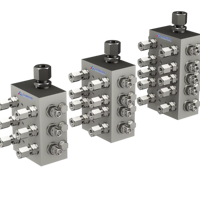 Bloc distributeur de lubrification à ligne unique pour système de graissage automatique, injecteur de graisse