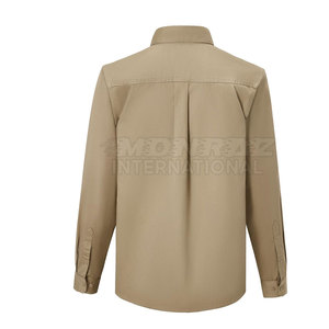 Wholesale Men's Waterproof Breathable Long Sleeve <b>Welding</b> <b>Shirts</b> Hi Visibility Workwear Cotton - Product Image 4