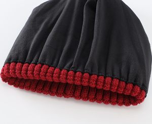 หมวกบีนนี่ทีมกีฬา แบบหนาถักเองได้ 50 แบบ สำหรับผู้ใหญ่ทุกเพศ OEM ODM ดีไซน์ 100% ทำจากขนสัตว์ - Product Image 3