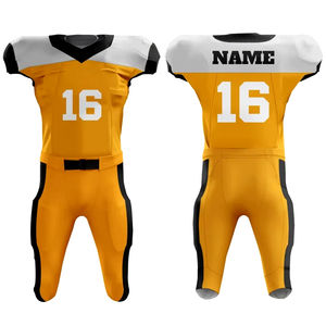 ชุดฝึกซ้อมอเมริกันฟุตบอลคุณภาพดีที่สุด เสื้อสโมสรพิมพ์ลายแบบซับลิเมชั่น ชุดออกกำลังกายสำหรับผู้ใหญ่ ระบายอากาศได้ดี แห้งเร็ว - Product Image 2