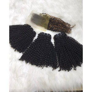 Meilleure qualité 100% extensions de cheveux vietnamiens naturels Remy tissage bouclé profond pour les femmes noires du Vietnam - Product Image 1