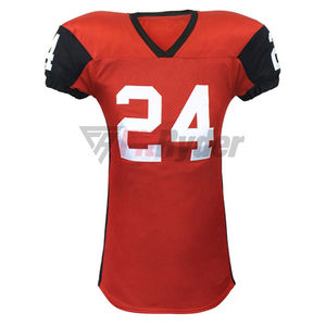 Ensemble de maillots de football américain à séchage rapide pour hommes de haute qualité uniformes respirants personnalisables nom de l'équipe numéro motif grande taille - Product Image 5