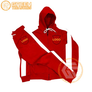 Survêtement brodé en molleton de coton Alpha personnalisé fraternité survêtements respirants Psi grecs de haute qualité pour hommes sororité - Product Image 1
