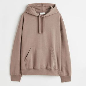 Sweat-shirts à capuche zippés pour hommes grande taille, effet délavé soleil et usé, coupe épaule tombante, couleur unie, respirant, collection 2024 - Product Image 1