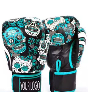 Gants de boxe avec logo personnalisé de haute qualité Meilleur matériau en cuir pour l'impression numérique par sublimation professionnelle Arts martiaux oem odm - Product Image 3