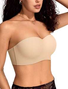 Soutien-gorge en gelée sans couture pour femmes, soutien-gorge sexy à décolleté profond, bretelles réglables, doux, confortable, soutien pour grosse poitrine, soutien-gorge de nuit sexy - Product Image 3
