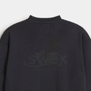 Trendy Fashion Basics Men Mock Neck Sudadera Impresión personalizada Manga larga Basics Men Mock Neck Sudadera - Product Image 4