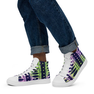 Scarpe da passeggio alte in tela da uomo Oye con soletta ammortizzante per uso autunno estate inverno - Product Image 1