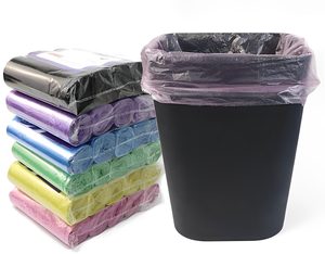 ถุงขยะมีโครงแบบด้านข้างมีโลโก้ตามสั่งสำหรับใช้ในซูเปอร์มาร์เก็ต - Product Image 2