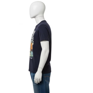 T-shirts pour hommes en laine et viscose à séchage rapide, tissu doux et respirant, impression sérigraphique, confortable pour un usage quotidien et sportif - Product Image 3