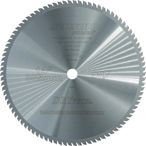 JEPSON Metal Circular <b>Saw</b> Blade 355/90Z Tooth Shape 2.2mm HM Bore 25.4mm Z 355 mm Width 2.2 mm HM Bore 25.4 mm Z - Product Image 1