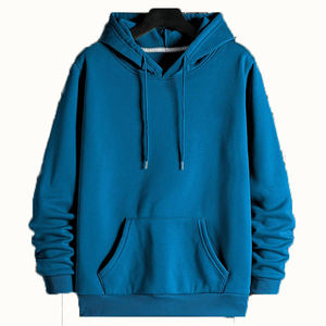 Sudadera con Capucha Extra Grande Personalizada, Unisex, con Parches, Lavado Ácido, Sudaderas y Hoodies para Hombre, 100% Algodón, 500 g/m² - Product Image 1