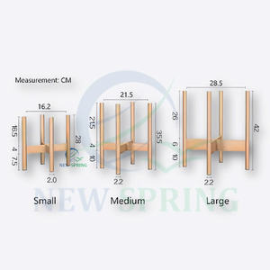 Modern Design Eco-Friendly Pine Wood Durable Plant Stand High Quality Indoor <b>Garden</b> Decorative <b>Supplies</b> New Spring Brand - Product Image 3