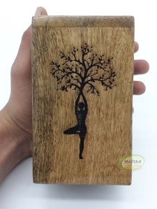 Recuerdo de madera hecho a mano con un hermoso diseño / Nuevo recuerdo de madera con diseño innovador - Product Image 3