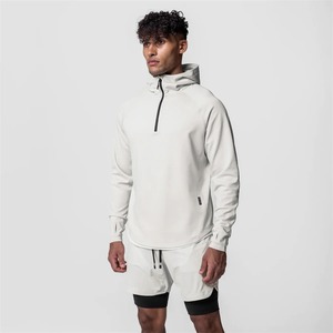 Men Oversized Pullover Hoodie Cotton Loose Sportswear Joggers Gym Sports Fitness Running Training <b>Coat</b> Casual Fashion Sweatshirt - Product Image 3