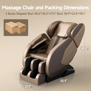 Fauteuil de massage multifonctionnel intelligent pour la maison, type rail double, capsule spatiale, offrant un confort ultime et un soulagement du stress - Product Image 2