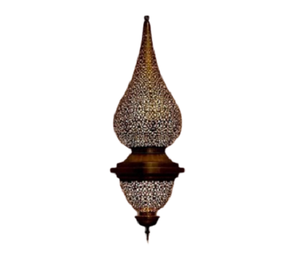 Linterna colgante de color dorado de metal y vidrio a granel, linterna de Calidad exclusiva para decoración de bodas y hoteles en casa - Product Image 3