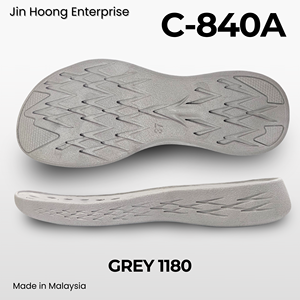 Semelle extérieure ultralégère en PVC blanc C-840A pour enfants Jin Hoong, légère, confortable, durable, antidérapante, résistante à l'eau, épaisseur de 30 mm - Product Image 4