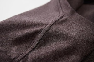 Camiseta OEM para Hombre, Hecha a Medida, 100% Algodón, Color Marrón Sólido, Cuello Redondo, Manga Corta, Corte Ajustado, Informal, Directo de Fábrica en Bangladesh - Product Image 5