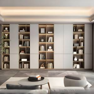 Armoire à livres autoportante <span class=keywords><strong>de</strong></span> style américain en acier inoxydable Zero Formaldehyde Cabines à livres <span class=keywords><strong>de</strong></span> haute qualité pour l'étude et la chambre à coucher - Product Image 1