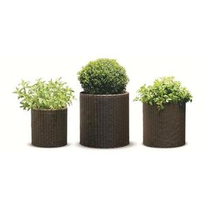 Handmade planters customized design & size decorative planters Rattan cane weaved <b>hanging</b> planters wicker flower pots - Product Image 6