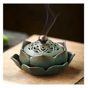 กระถางธูปโบราณสไตล์อาหรับสำหรับตกแต่งบ้านมีสีต่างกันในราคาโรงงาน - Product Image 2