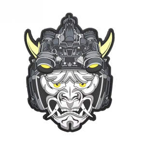 Parches de Goma de Alta Calidad con Velcro, Parches de Goma Suave Termoadhesivos Personalizados al por Mayor, Parches de PVC para Ropa - Product Image 3