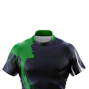 Diseño profesional Nuevo estilo Rugby Jersey Tejido de poliéster transpirable Precio bajo con servicio personalizado OEM ODM - Product Image 4