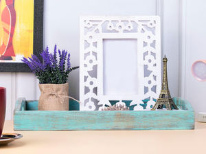 ถาดเสิร์ฟไม้มะม่วงธรรมชาติพร้อมด้ามจับถาดไม้ดีไซน์ตามสั่งถาดเสิร์ฟและตกแต่ง - Product Image 4