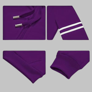 ผลิตเสื้อฮู้ดดี้ผู้ชายแบบกำหนดเอง ดีไซน์สำหรับฤดูหนาว ขายดี ผ้าฝ้ายฟลีซ 100% ระบายอากาศได้ดี มีกระเป๋า ทรงปกติ - Product Image 4