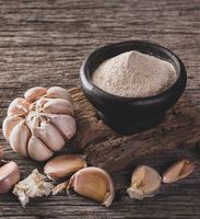 Poudre d'ail lyophilisée congelant l'ail à des températures extrêmement basses sans additifs artificiels ni agents de conservation