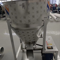 Mélangeur d'aliments en acier inoxydable de type cône électrique, de 300 à 1000 kg par lot, pour le mélange de poudres et de pré-mélanges alimentaires