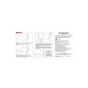 Guimo Barrière de lit pliable de 90cm en gris Barrière de sécurité pour enfant pour bébé - Product Image 6