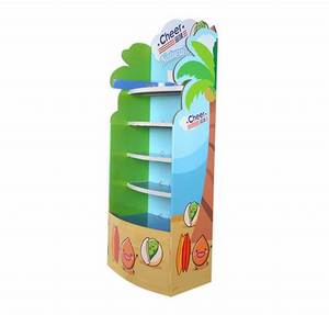 Acrylic Supermarket Floor Display Stand with Multi-Tiered <b>Shelving</b> for Enhanced Product Visibility and Customer Engagement - Product Image 2