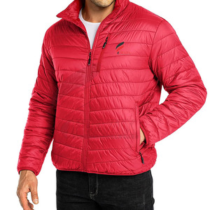 Vestes d'hiver en laine matelassées pour hommes, style personnalisé, à capuche, manches longues, imperméables et respirantes, vente en gros - Product Image 1