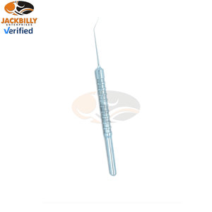 Hạt nhân Thao Túng 10mm góc dài thép không gỉ Dụng cụ nhãn khoa an toàn hạt nhân kiểm soát xoay đục thủy tinh thể phẫu thuật cao - Product Image 3