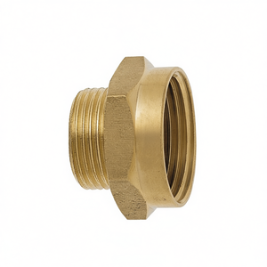 Conector de Agua para Jardín GEKA, Roscado de Latón Duradero, Hembra de 3/4'' a Macho de 1/2'', Modelo SB, Paquete de 10 para Riego de Jardín - Product Image 3