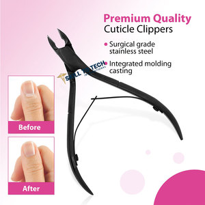 Pince à cuticules professionnelle en acier inoxydable, outils de manucure pour ongles et ongles d'orteils - Product Image 4