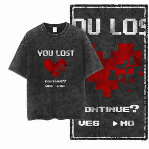 เสื้อยืดเกมมิ่งผ้าฝ้าย 100% รุ่น You Lost Jersey พร้อมปักโลโก้ตามสั่ง ลายปักแบบอัดแน่น ลวดลายโดดเด่นไม่ซ้ำใคร - Product Image 2