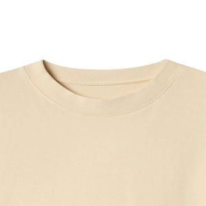 <b>Men's</b> Oversized Boxy Fit T-<b>Shirt</b> Personalized Streetwear Style 100% Cotton Blank <b>White</b> Small Neck Drop Shoulder Custom T-<b>Shirts</b> - Product Image 3