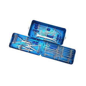 Kits ortopédicos certificados CE 25PCS de instrumentos quirúrgicos Instrumento quirúrgico de alta calidad Cirugía ortopédica básica ortopédica - Product Image 2