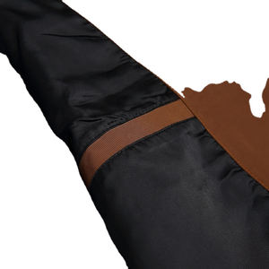 เสื้อแจ็คเก็ตกันลมกันน้ำสำหรับผู้ชาย, เสื้อกันลมมีซิปปิดสีพื้นสำหรับใส่เดินเขากลางแจ้ง - Product Image 4