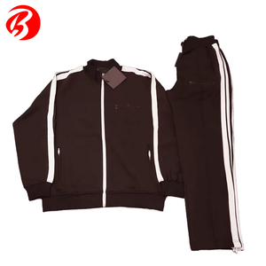 ชุดวอร์มลายทางมีซิปสำหรับทั้งชายและหญิงชุดวิ่งสไตล์ฮิปฮอป - Product Image 5